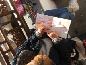 Urban Sketching Chinesischer Garten